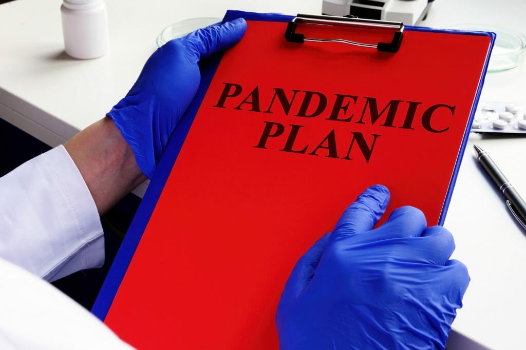 devise a pandemic plan